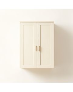 Aspen Bend Wall-Mounted Laundry Cabinet - Ivory (synthetic illustration; no displayed measurements)