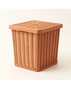 Field Crest Laundry Hamper - Terracotta (synthetic illustration; no displayed measurements)