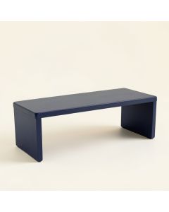 Dune Field Indoor Bench - Navy (synthetic illustration; no displayed measurements)