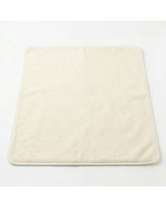 Slate Crest Bath Mat - Ivory (synthetic illustration; no displayed measurements)