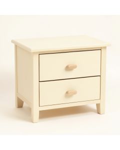 Oak Bend Nightstand - Cream (synthetic illustration; no displayed measurements)