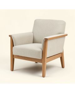 Hegg 28.3 '' Wide Polyester Armchair (synthetic illustration; no displayed measurements)