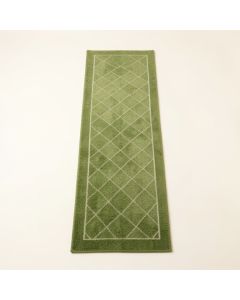 Oak Branch Narrow Runner Rug - Green (synthetic illustration; no displayed measurements)