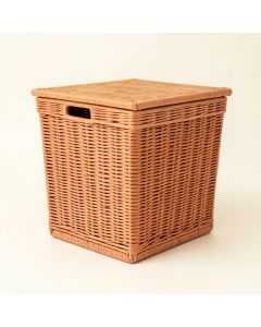Hazel Branch Laundry Hamper - Terracotta (synthetic illustration; no displayed measurements)