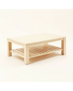 Maple Bend Coffee Table - Ivory (synthetic illustration; no displayed measurements)
