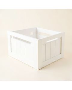 Dune Crest Empty Furniture-Style Pet Crate - White (synthetic illustration; no displayed measurements)