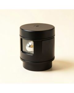 Black 1 -Bulb Outdoor Bulkhead Light (synthetic illustration; no displayed measurements)