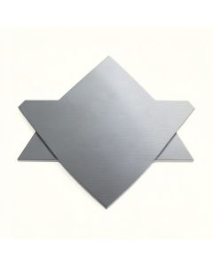 Brushed Subway 2 '' X 6 '' Metal Mosaic Tile (synthetic illustration; no displayed measurements)