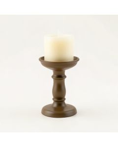 Exclamation 28 '' Iron Wall Sconce With Candle Included (synthetic illustration; no displayed measurements)