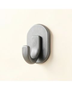 River Crest Wall-Mounted Robe Hook - Gray (synthetic illustration; no displayed measurements)