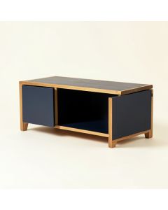 Moss Branch Shoe Storage Bench - Navy (synthetic illustration; no displayed measurements)