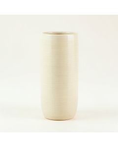 Elm Brook Empty Decorative Vase - Cream (synthetic illustration; no displayed measurements)