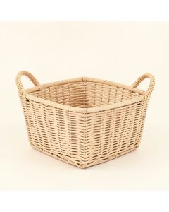 Summit Crest Empty Storage Basket - Beige (synthetic illustration; no displayed measurements)