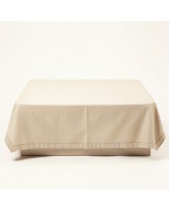 Ash Crest Flat Bed Sheet - Beige (synthetic illustration; no displayed measurements)