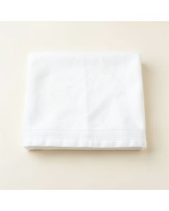 River Bridge Bath Towel - White (synthetic illustration; no displayed measurements)
