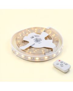 5M 3528 Smd Rgb 300 Led Strip Light String Tape+44 Key Ir Remote Control (synthetic illustration; no displayed measurements)