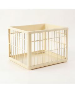 Aspen Branch Empty Furniture-Style Pet Crate - Cream (synthetic illustration; no displayed measurements)