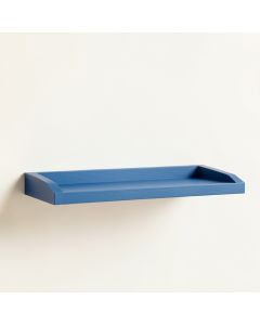 Willow Crest Wall-Mounted Shelf - Blue (synthetic illustration; no displayed measurements)