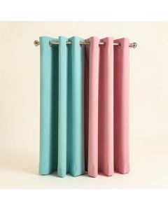 Arlondo Solid Room Darkening Grommet Curtain Panels (synthetic illustration; no displayed measurements)