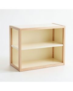 Clay Bridge Empty Mug-Storage Cabinet Insert - Cream (synthetic illustration; no displayed measurements)