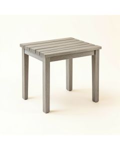 Maple Crest Compact Balcony Table - Gray (synthetic illustration; no displayed measurements)