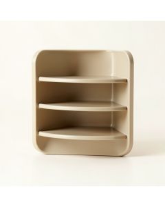 Alder Bluff Empty Mug-Storage Cabinet Insert - Beige (synthetic illustration; no displayed measurements)