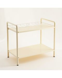 Fern Bridge Empty Countertop Canister Rack - Ivory (synthetic illustration; no displayed measurements)
