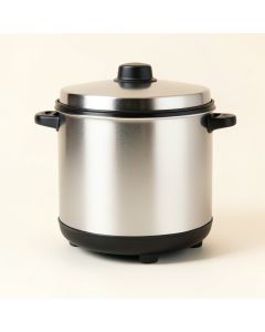 Costway 6 Qt . 4-In-1 Stainless Steel Slow Cooker (synthetic illustration; no displayed measurements)