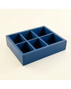 Cliff Branch Empty Pantry Drawer Organizer Insert - Blue (synthetic illustration; no displayed measurements)