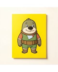 Star Wars - Chewie Paper Print (synthetic illustration; no displayed measurements)