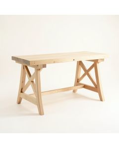 Field Bridge Empty Workshop Workbench - Beige (synthetic illustration; no displayed measurements)