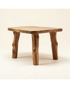 Gaia Driftwood Solid Wood Dining Table (synthetic illustration; no displayed measurements)