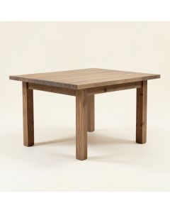 Piggott Rustic Solid Wood Dining Table (synthetic illustration; no displayed measurements)