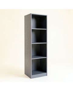 Cedar Bluff Narrow Cubby Tower - Gray (synthetic illustration; no displayed measurements)