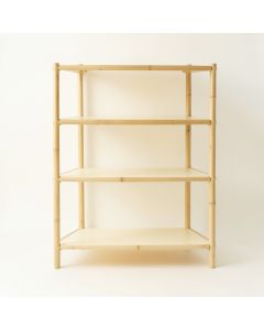 Spruce Canyon Empty Seed-Starting Shelving Unit Without Lights - Cream (synthetic illustration; no displayed measurements)