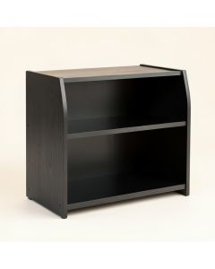 Summit Bridge Desktop Shelving Unit - Black (synthetic illustration; no displayed measurements)