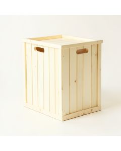 Alder Dell Closed Outdoor Storage Box - Ivory (synthetic illustration; no displayed measurements)