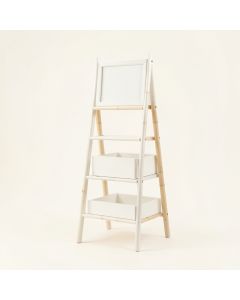Spruce Bridge Empty Vertical Garden Frame - White (synthetic illustration; no displayed measurements)