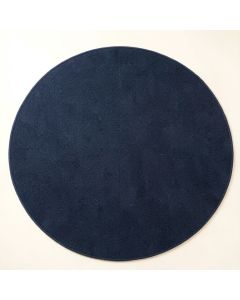 Cove Bluff Round Area Rug - Navy (synthetic illustration; no displayed measurements)