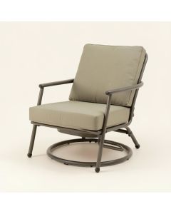 Tegan Swivel Patio Chair With Cushions (synthetic illustration; no displayed measurements)