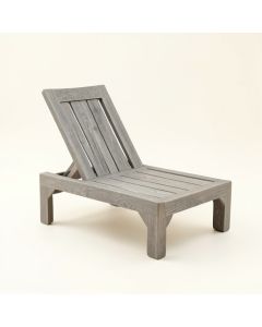Lake Bend Outdoor Lounge Chair - Gray (synthetic illustration; no displayed measurements)