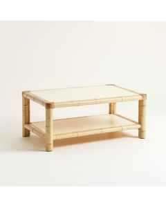 Fern Branch Coffee Table - Cream (synthetic illustration; no displayed measurements)