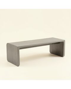 Fern Crossing Indoor Bench - Gray (synthetic illustration; no displayed measurements)