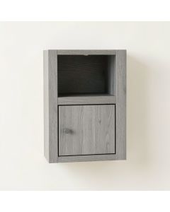 Ridge Bluff Wall-Mounted Entry Cabinet - Gray (synthetic illustration; no displayed measurements)