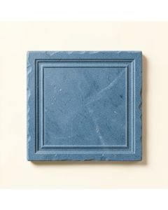 Cliff Bluff Uninstalled Square Decorative Tile - Blue (synthetic illustration; no displayed measurements)