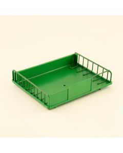 Ash Bridge Empty Under-Desk Cable Tray - Green (synthetic illustration; no displayed measurements)