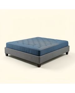 Rhode Tufted Upholstered Low Profile Standard Bed (synthetic illustration; no displayed measurements)