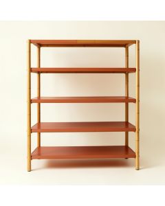Holly Branch Empty Seed-Starting Shelving Unit Without Lights - Terracotta (synthetic illustration; no displayed measurements)