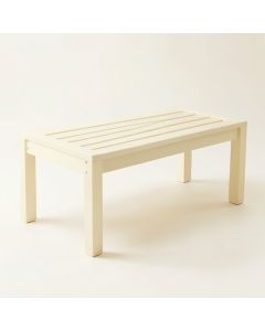 Meadow Bluff Indoor Bench - Cream (synthetic illustration; no displayed measurements)