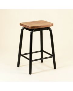 Tessa Solid Wood 30 '' Bar Stool (synthetic illustration; no displayed measurements)